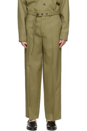 Rohe Green Belted Trousers
