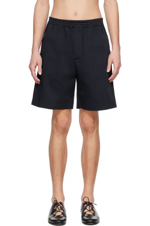Rohe Black Elasticized Waistband Shorts