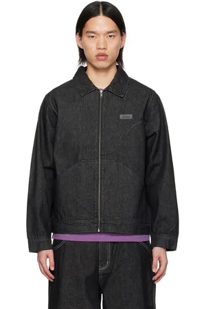 DIME Black Patch Denim Jacket