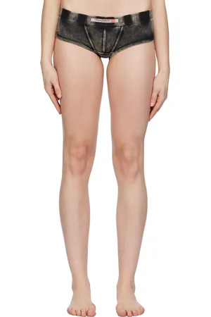Diesel Black Ufpn-Clodia Thong