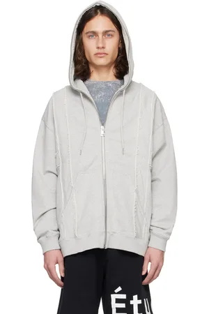 Etudes Gray Skyline Hoodie