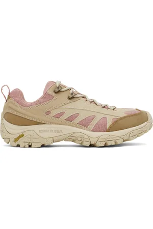 Merrell Pink & Beige Moab Mesa Luxe Eco Sneakers