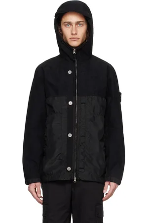Stone Island Black Hooded Jacket