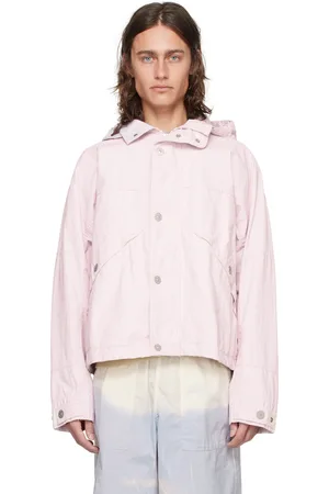 Stone Island Pink Detachable Hood Jacket