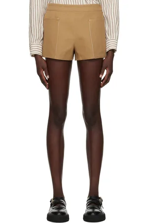 Max Mara Tan Denaro Shorts