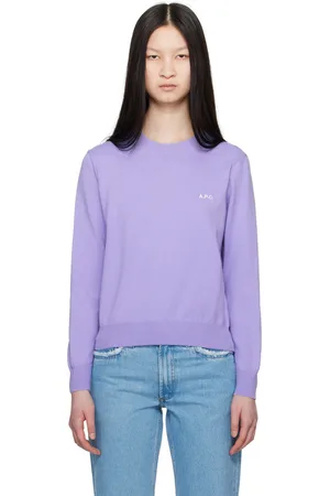 A.P.C. Purple Vera Sweater