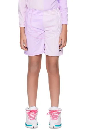 MARTINE ROSE SSENSE Exclusive Kids Purple Shorts