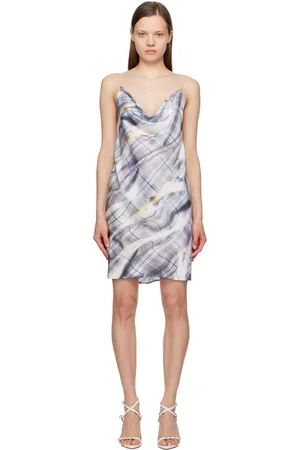 Y / PROJECT Multicolor Invisible Strap Minidress
