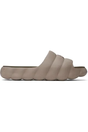 Moncler Taupe Lilo Slides