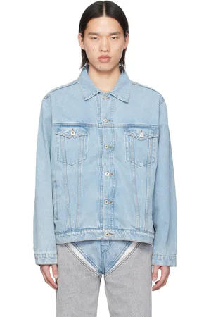 Y / PROJECT Blue Wire Denim Jacket