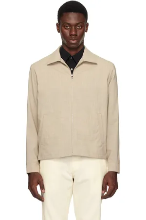 THEORY Beige Hazleton Jacket