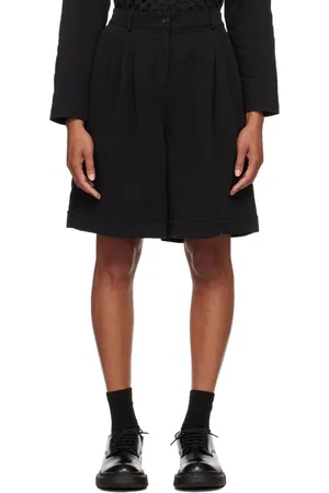 YMC Black Long Walking Shorts