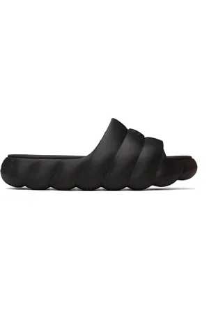 Moncler Black Lilo Pool Slides