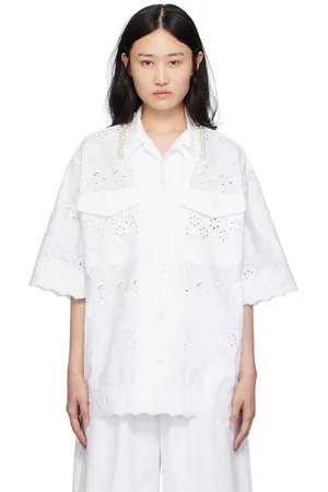 Simone Rocha White Relaxed Shirt