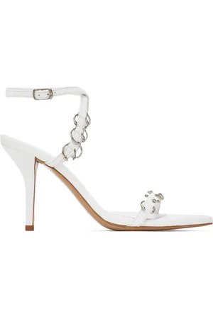 Miaou White GIABORGHINI Edition Reno Heeled Sandals