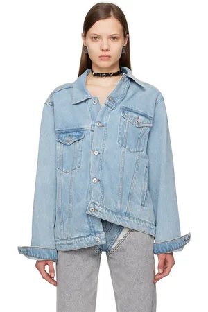 Y / PROJECT Blue Wire Denim Jacket