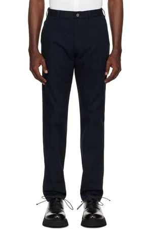 THEORY Navy Zaine Trousers