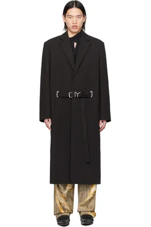 Y / PROJECT Black Y Belt Coat