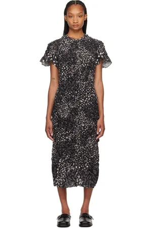 YMC Black Ari Midi Dress