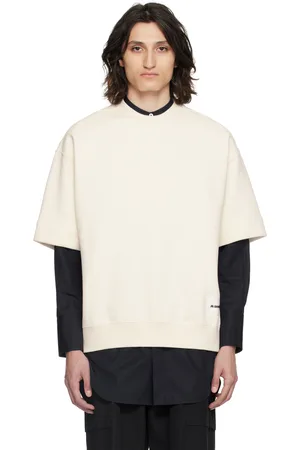 Jil Sander Off-White Patch Sweatshirt