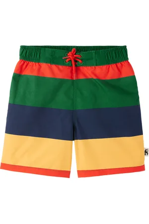 Mini Rodini Baby Multicolor Stripe Swim Shorts