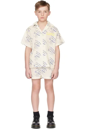 The Animals Observatory Kids Magpie Shirt & Shorts Set