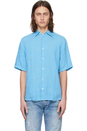HUGO BOSS Blue Regular-Fit Shirt
