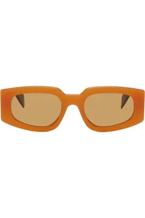 Retrosuperfuture Orange & Black Tetra Sunglasses
