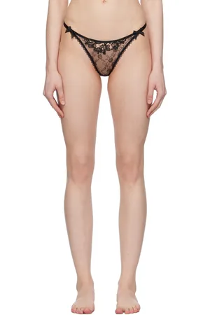 Agent Provocateur Black Violah Thong