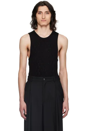 LARDINI Black Laddering Vest