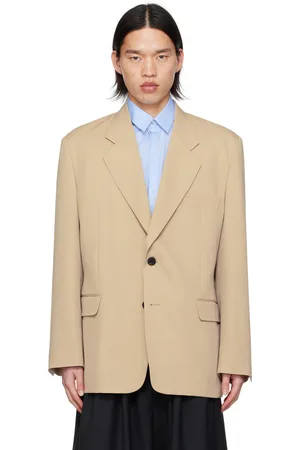 WOOYOUNGMI Beige Two-Button Blazer