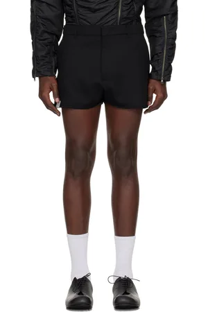Ader Error Black Belt Loop Shorts