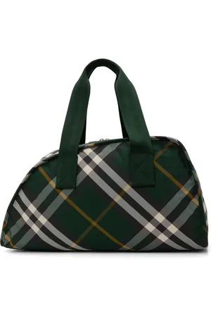 Burberry Green Medium Shield Duffle Bag