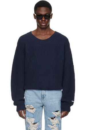Recto Jacquard Patch Sweater
