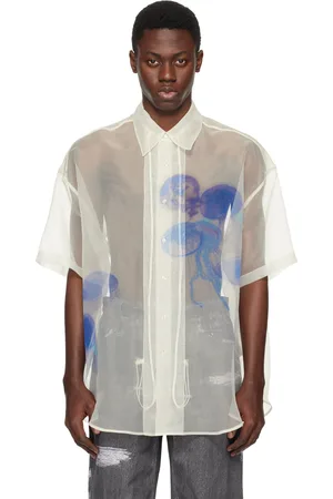 WOOYOUNGMI Off-White Printed Shirt