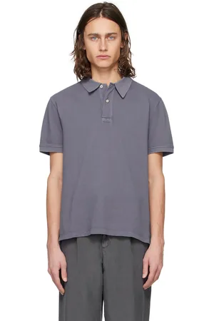 OFFICINE GENERALE Blue Larry Polo