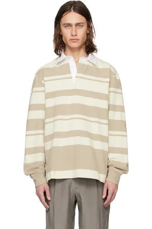 OFFICINE GENERALE Off-White & Beige Ryker Polo