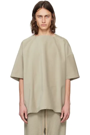 FEAR OF GOD Green Square Neck T-Shirt