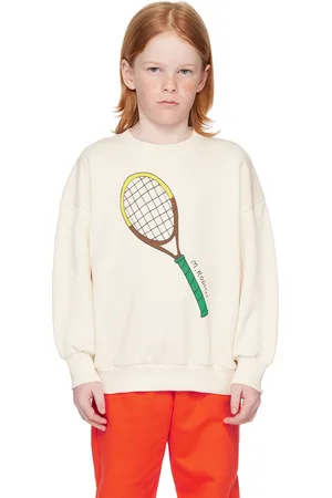 Mini Rodini Kids Off-White Tennis Sweatshirt