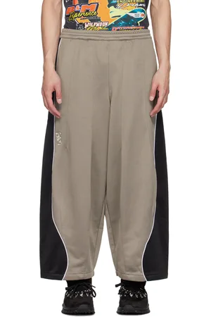 PAM PERKS AND MINI Taupe Poseidon Track Pants