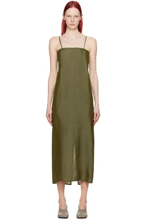 GABRIELA COLL GARMENTS Khaki No.269 Maxi Dress