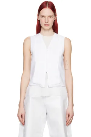 GABRIELA COLL GARMENTS White No.270 Vest