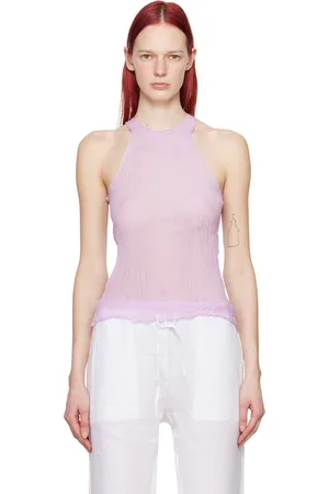 GABRIELA COLL GARMENTS Purple No.73 Tank Top