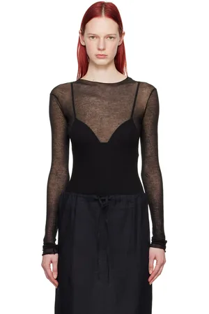 GABRIELA COLL GARMENTS SSENSE Exclusive Black No.211 Long Sleeve T-Shirt