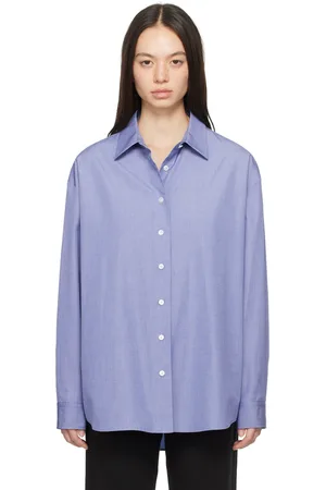 The Row Blue Attica Shirt