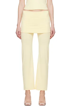 SANDY LIANG Yellow Sound Trousers