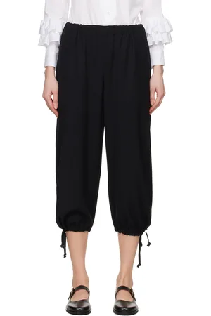 Comme des Garçons Black Drawstring Lounge Pants