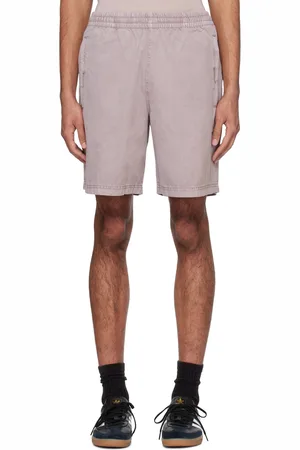 adidas Purple Embroidered Shorts