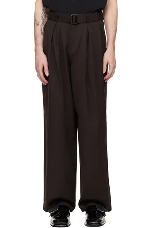 LGN LOUIS GABRIEL NOUCHI Brown Summer Trousers