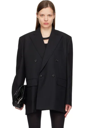JUNYA WATANABE Black Open Back Blazer